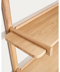 Natúr színű tölgyfa moduláris polcrendszer 90x98 cm Sitra – Kave Home