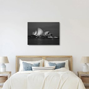 A Sydney-i Operaház képe (üvegen) (70x50 cm)