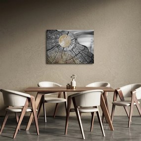 Kép - A fa törzse kollázsban (70x50 cm)