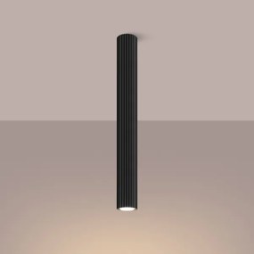 Sollux SL.1572 - Spotlámpa KARBON 1xGU10/10W/230V 60 cm fekete