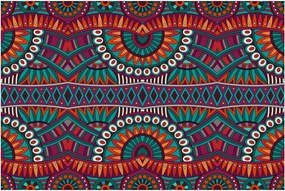 A díszítő absztrakció képe (90x60 cm)