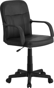 Irodai fotel, fekete, AYLA NEW