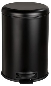 Leman Easy Close fekete szemetes, 12 l - Wenko