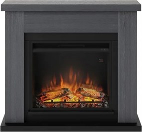 Frode Elektromos kandalló tűztérrel, 23", Hamuszürke