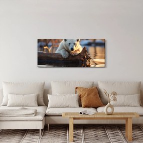 Kép - Jegesmedve (120x50 cm)
