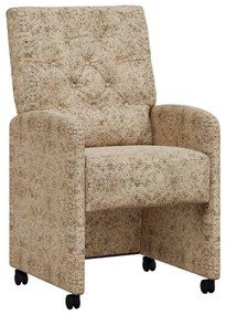 Kerekes Étkező Székek 2 pcs Világosszürke 58 x 67 x 97 cm