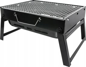 Faszenes Grill Túra Összecsukható Kemping Hordozható Bőrönd Bbq Grill