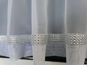 Mg Függöny 300x90cm kész Fátyol strasszokkal