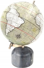 Dekoratív földgömb kő alapon
