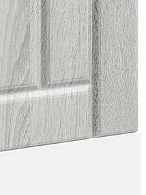 mosogatógép panel Lucca szürke sonoma színű fából készült műfa