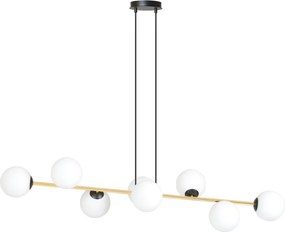 Emibig modern függeszték gravity fehér fekete arany emi1241/8