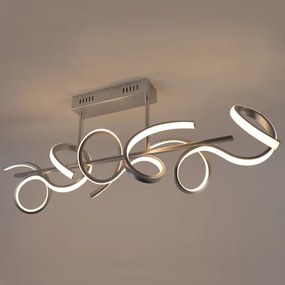 Leuchten Direkt 19032-21 - LED Dimmelhető felületre szerelhető csillár CURLS LED/25,8W/230V