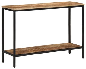 tömör nyers mangófa tálalóasztal 100 x 35 x 70 cm