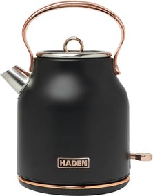 Fekete vízforraló 1,7 l Heritage – Haden
