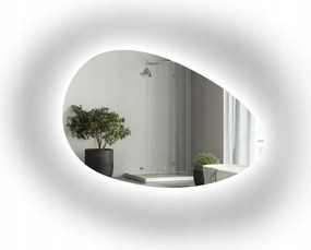 Zyta szabálytalan alakú tükör Led háttérvilágítással 161X110
