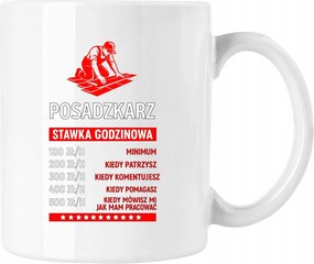 Padlótisztító bögre Számolja az időt Fehér 330ml