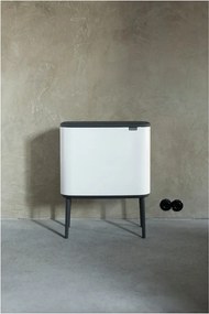 Fehér acél érintésre nyíló szemetes 36 l Bo Touch Bin – Brabantia