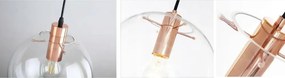 MORETTI MO3491 BULB ROSEGOLD Színű Függeszték 1xE27 60W IP20