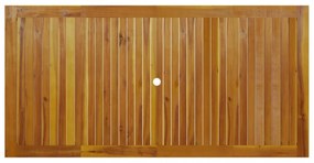tömör akácfa kerti asztal 200 x 100 x 74 cm