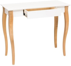 Lillo fehér íróasztal, hosszúság 85 cm - Ragaba
