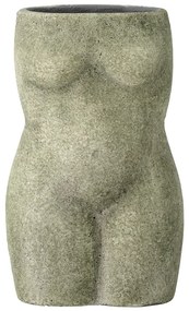 Emeli szürkészöld terrakotta váza, magasság 16 cm - Bloomingville