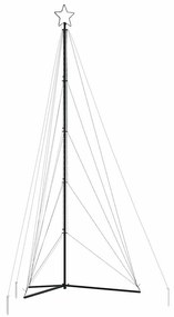 meleg fehér LED karácsonyfa 615 LED 404,5 cm