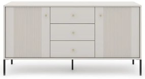 Komód LUE bézs/fekete