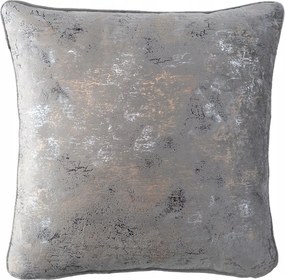 Díszpárnahuzat márvány glamour 40x40 cm Barna