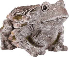 Béka virágtartó, magnézium, szürke