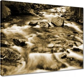 Vászonkép 50x40 Tátra Lengyel hegyek Kilátás