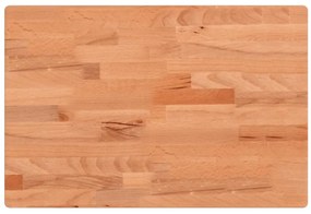 tömör bükkfa fürdőszobai pult 80 x 40 x 4 cm