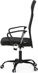 KA-W3109 fekete szövet irodai szék hinta mechanizmussal