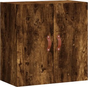 vidaXL füstös tölgy színű szerelt fa faliszekrény 60 x 31 x 60 cm