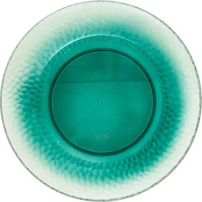 Törhetetlen Tányér kerek kék Piknikhez átm.27