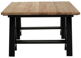 Natúr színű dohányzóasztal borovi fenyő asztallappal 80x140 cm Hampstead – Premier Housewares