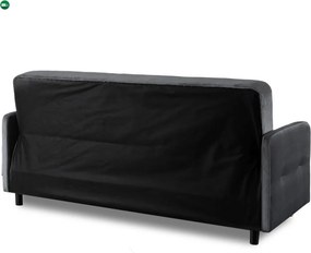 Zestaw 2x Sofa Rozkładana CUBA Szara