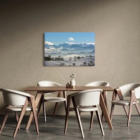 A havas hegyek képe (90x60 cm)