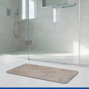 Világosbarna kovaföld fürdőszobai kilépő 39x60 cm Dafni – Wenko