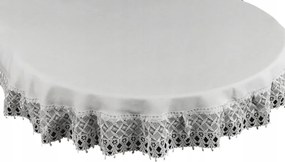 Abrosz Gipszkartonnal 130x180 Fehér Dekorációs Asztalra