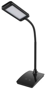 LED fényerőszabályozható asztali lámpa EDDY LED/6W/230V 3000/4500/6800K fekete