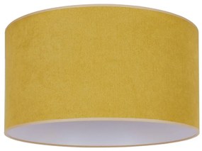 Duolla - Mennyezeti lámpa BRISTOL 1xE27/15W/230V á. 45 cm sárga/fehér