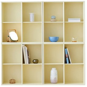 Világossárga függő könyvespolc 70x70 cm Mistral – Hammel Furniture