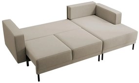 Sarokkanapé Rodriguez mini (J) (közepes bézs + fekete). 1099548