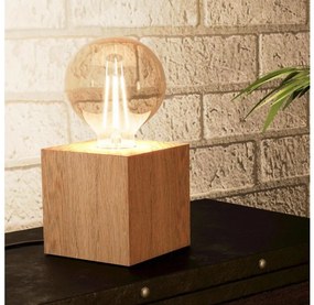 Eglo 43733 - Asztali lámpa PRESTWICK 1xE27/40W/230V bézs