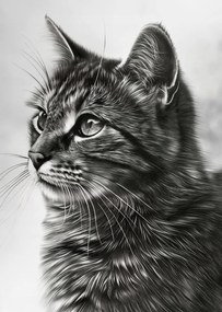 Poszter 64x90cm Macskalátás