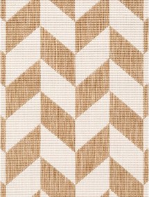 Krémszínű-natúr színű kültéri-beltéri futószőnyeg 80x200 cm Haringey Terrick – Ted Baker