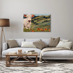 Kép - Kötött motívum utánzata (90x60 cm)