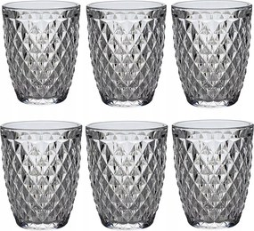6 db-os 260 ml-es Florina Cristal vizes pohár szett