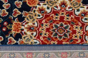 Klasszikus szőnyeg Sötét kék AFSHAR 150x225 Perzsa szőnyeg