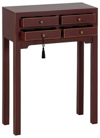 Barna konzolasztal 26x63 cm Diana – Ixia